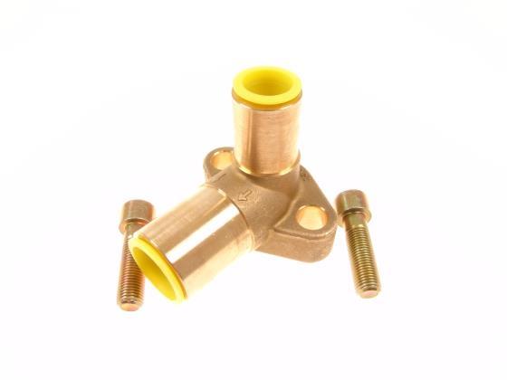 Thermostatic expansion valve lower section ALCO, angle, for XB1019, 5/8 x 7/8