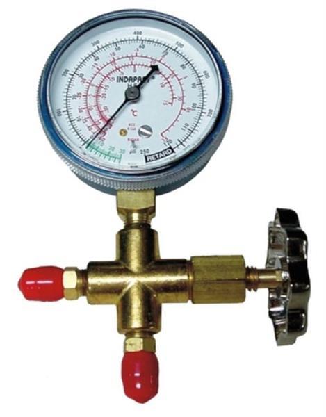Druckminderer, Manometer, Gasregler, Messing, Durchflussregler