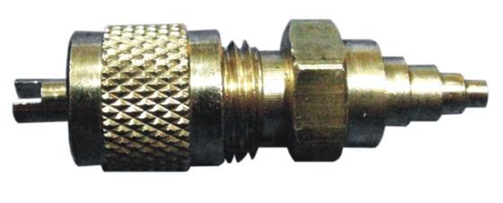Zawór serwisowy bez rurki 6.3, 8, 12 mm ODS, lutowany, 1/4" SAE