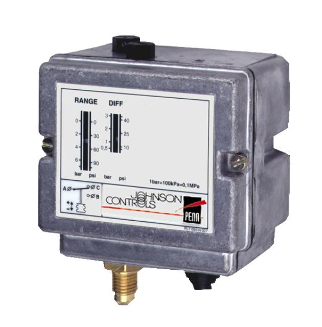Penn Pressostat P77AAW-9355 Drukschakelaar HD IP54 3-42 bar DWK 1/4"