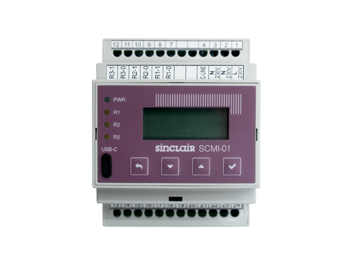 Control module for direct evaporators, condensing units R32 ASGE-xxBI, ASGE xxBI3
