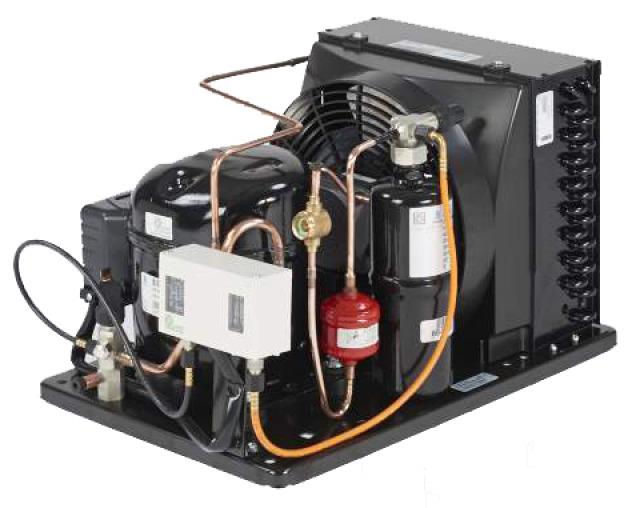 Condensing unit Tecumseh CAJN2464ZBR, LBP - R404A, 220-240V,