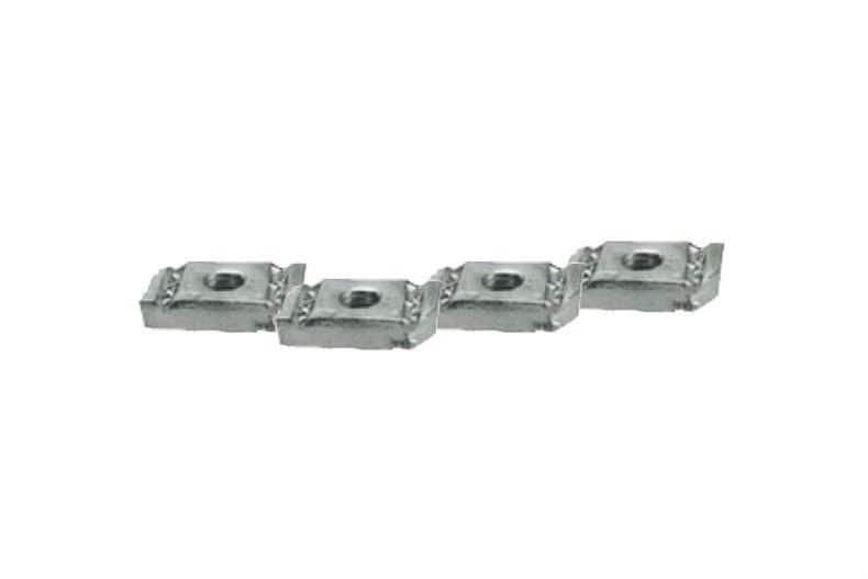 Placa de montaje M8 para perfil 41x41 mm 1 ud.