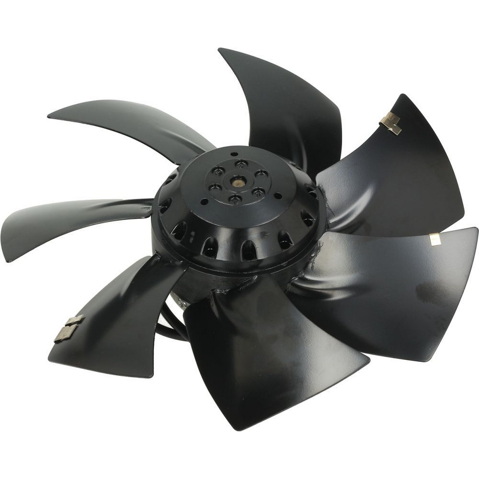 Propeller, Fan blade, Schwarz, Metall, Nabe