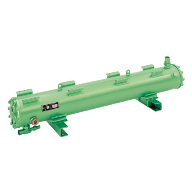 Condensador de tubos agrupados BITZER 2/4 PAS K203H para agua de ciudad