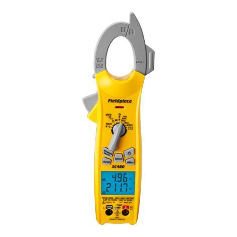 Pinza amperimétrica para el sistema Job Link® SC480 FIELDPIECE