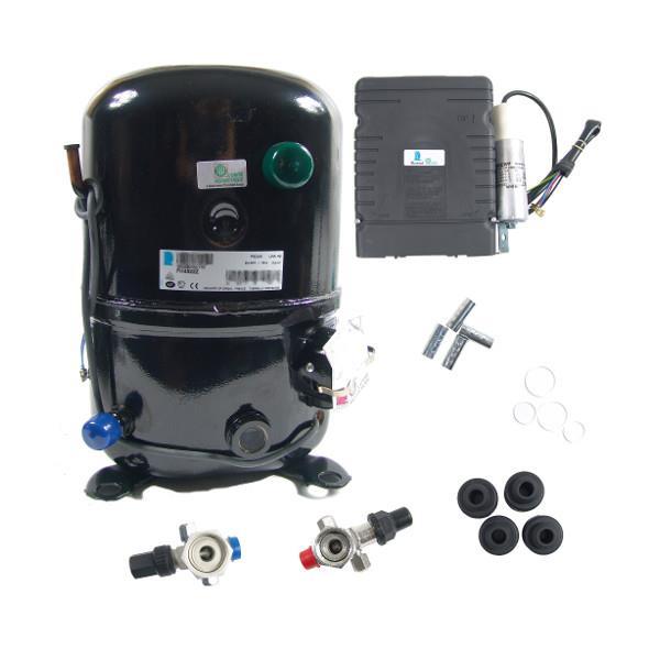 Tecumseh compressor FH4518Y-XC, HBP - R134a, R513a 220-240V, 50 Hz, Rotalock