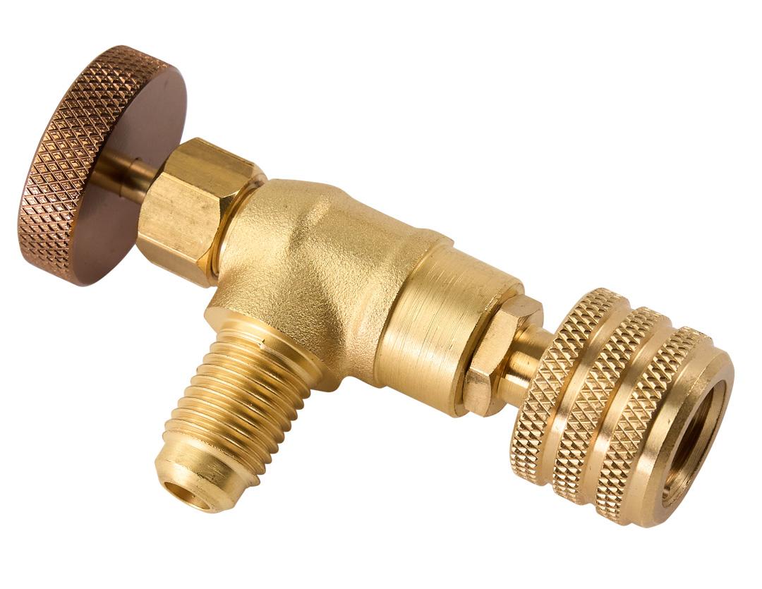 Adapter bezpieczeństwa PERKEO dla zaworu Schrader 5/16 "SAE (1/2"-20UNF) x 1/4 "SAE (7/16 "UNF)