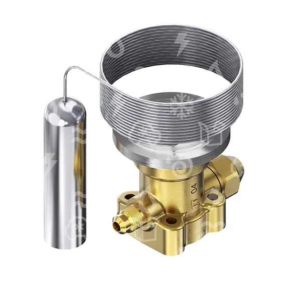 Górna część termostatycznego zaworu rozprężnego Danfoss TE 5 R452A