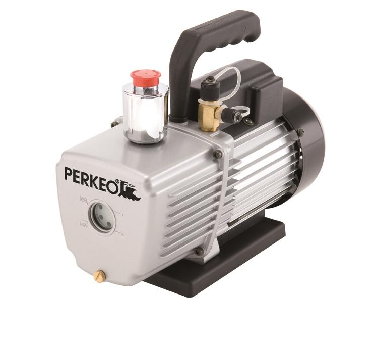 PERKEO 2-traps hoogvacuümpomp V45 voor A1, A2 en A2L (behalve NH3), 45 l/min