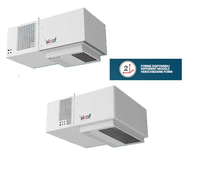 Monoblock takmonterad enhet ECK210 R290, djupfrysning -18...-25 °C | TA +25...+43 °C | 2 - 11,6 m3