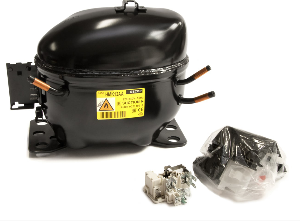 Compressore Secop HMK12AA, LBP - R600a, 220-240V/1/50HZ (con elettronica)