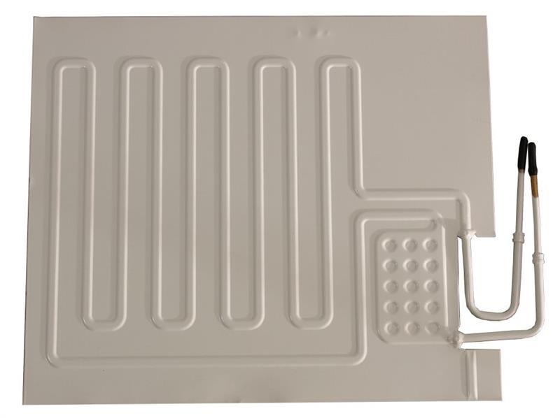 Piastra di evaporazione 390 x 460 mm, tubo di uscita, POLAR