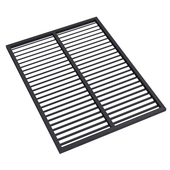 Evolar bakvägg WPC Charcoal Grey Tower, 1600x1200 MM