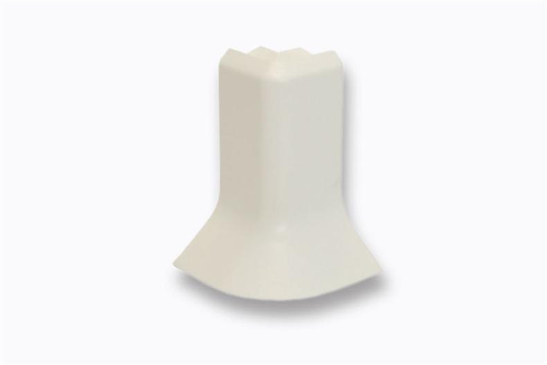 Outside corner for skirting board PVC - RAL 9002