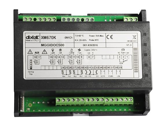Carte d'alimentation pour régulateur Dixell / Copeland XM 670 K - 5N1C1- non disponible, remplacé par XM670K-5N3C1