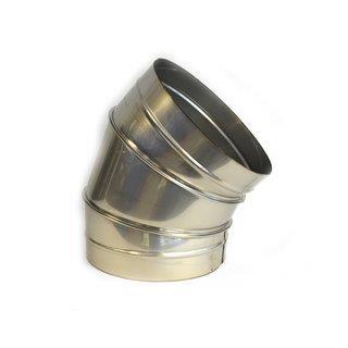 Codo V2A acero inoxidable ángulo 45