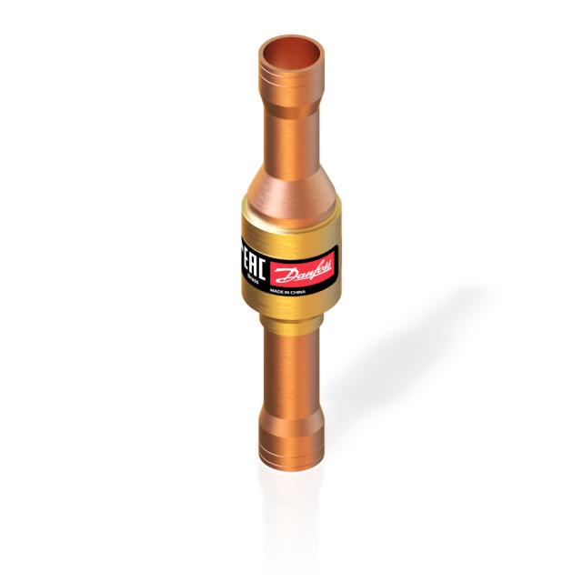 Danfoss NRVH19S V2 020B1008 Clapet anti-retour 18mm droit brasé 49bar maximum