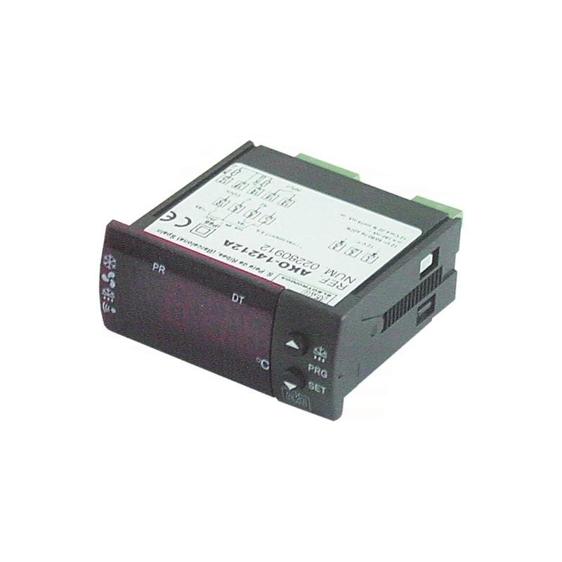Régulateur de réfrigération AKO 14212A, 12V AC/DC NTC Sorties relais 2 CO-8A(4)