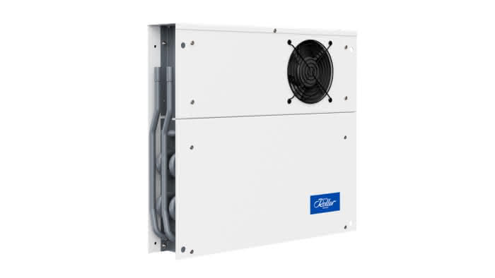 Aeroevaporador Roller VM 3 EC PLUS para armarios frigoríficos 0015858, LA=4,5 mm, caudal de aire: 180 m³/h, sin resistencia de descongelación