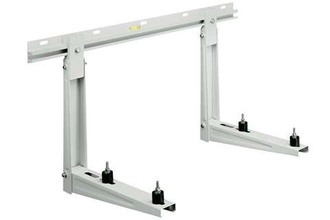 Rodigas MS219 staffa a parete verniciata e traversa - 550X375X1000MM - 70+70KG