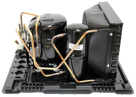 Kompressor, Kühl-/Kältekomponente, Kupferrohr, Motorgehäuse, Kondensatorensystem