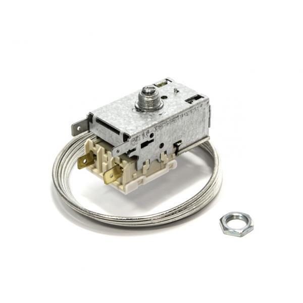 THERMOSTAT RANCO K50-BQ402100, capillary tube 1500mm, cold off -38°C, on -30.4°C, warm off-12°C, on -8.2°C. with bolt