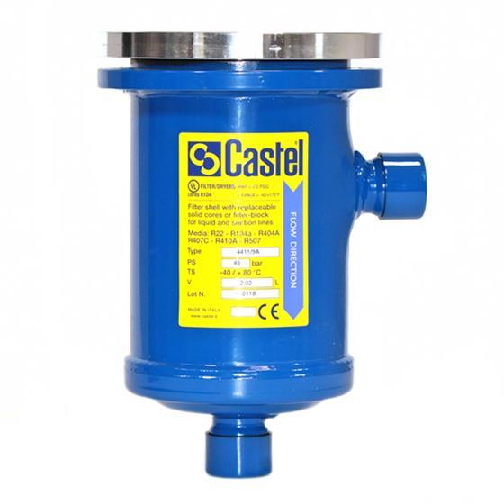 Filtro deshidratador CASTEL 4411/9A, 1 núcleo, 1,1/8" ODS, (28 mm),
