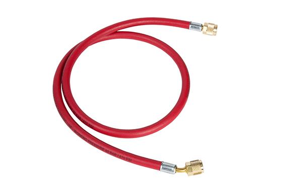Tuyau de remplissage REFCO 9884077 CL-36R, 0,9 m, 1/2"-20 UNF x 1/4 "SAE, rouge