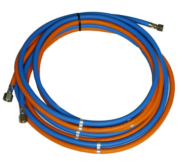 Greggersen 702801 Propaan/zuurstof slangenset 4,5m voor ERGOMAX P/S