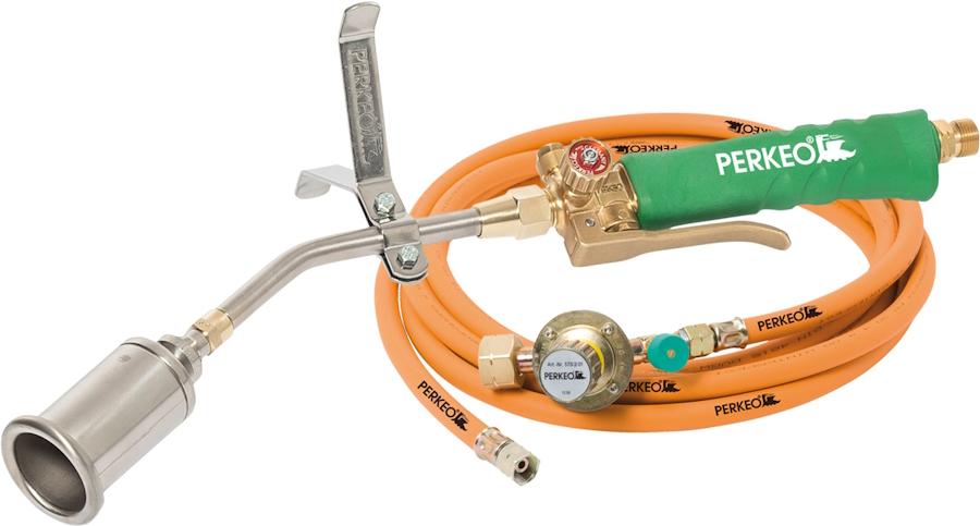 Juego de soplete de soldadura PERKEO TITAN HEXE, longitud de tubo 150mm, longitud de manguera 5m