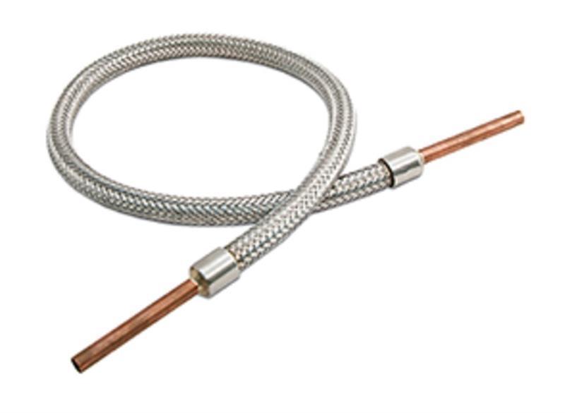 NoKink flexible refrigerant pipe 1/4 "x 3' for the wall duct of mini-split air conditioning systems, Rectoseal 66731