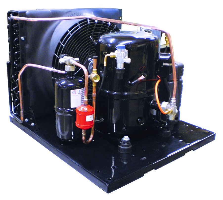 Tecumseh condensing unit volledig hermetisch AJ2 TAJN4511YHR-TZ 400V unit 230V EC ventilator