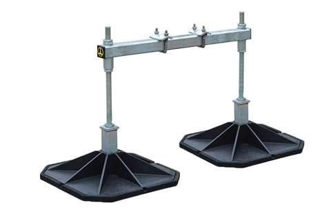Big Foot B9690 Adjustable I Beam Support - 450X450MM - Height 300-560MM