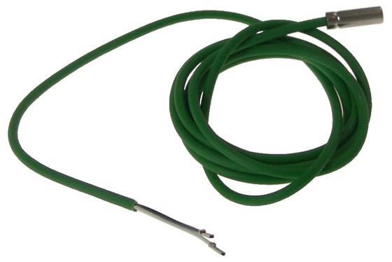 Eliwell probe PT1000, l=1.5m, stainless steel with thermoplastic cover 6x20mm, IP68. Cover 6x20mm, IP68
