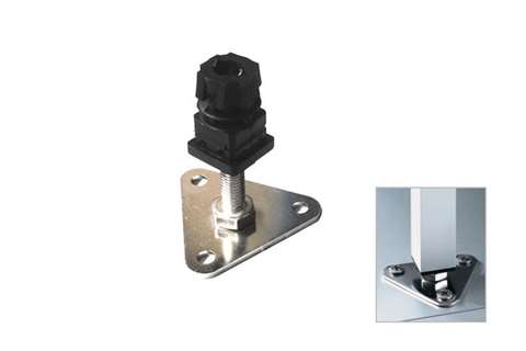 Triangular CNS floor attachment - M10 wire, 10089300000