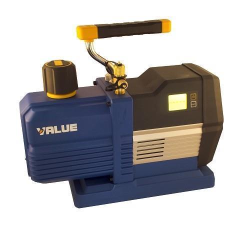 2-stopniowa pompa próżniowa VRP-6DI, 170 l/min, Smart Control, wskaźnik podciśnienia, automatyczny zawór sterujący (funkcja zaworu elektromagnetycznego) do R32, R1234yf, R410A, R134a