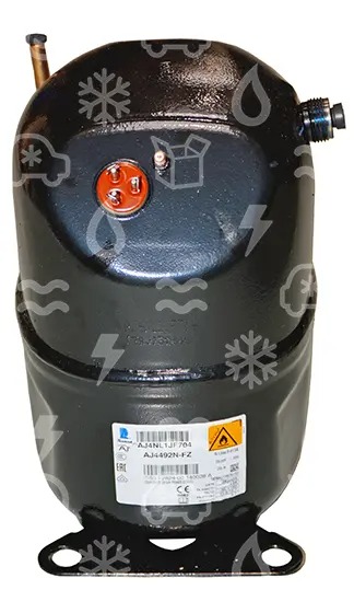 Compressor Tecumseh AJ4492N-FZ, HBP - R134A, R123, R513A, 220-240V/1PH/50Hz