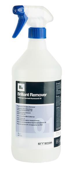 ERRECOM BRILLIANT REMOVER 1 L flaska, rengöringsmedel för borttagning av UV-läcksökare