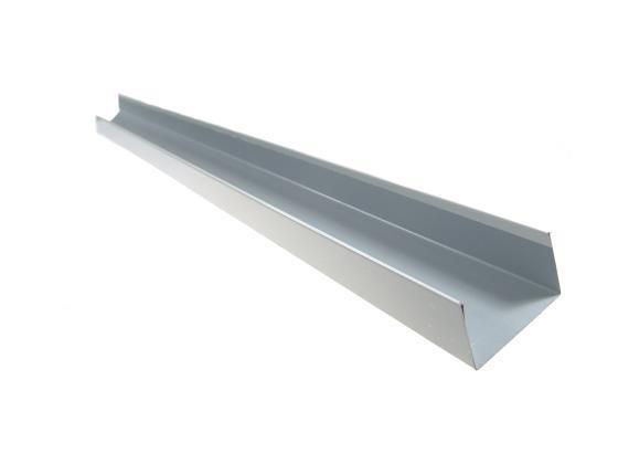 White metal strips - straight 60 mm, L = 2.5 m