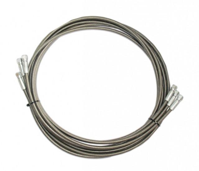 ATP hose set CO2 RA744300 Steel flex hose set for CO2 120 bar 3.0m 3 pcs.