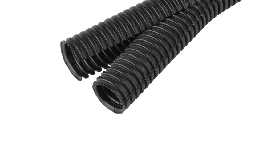 Manguera flexible NW 70 negra, 1 m (artículo en stock a partir de rollo de 10 metros)
