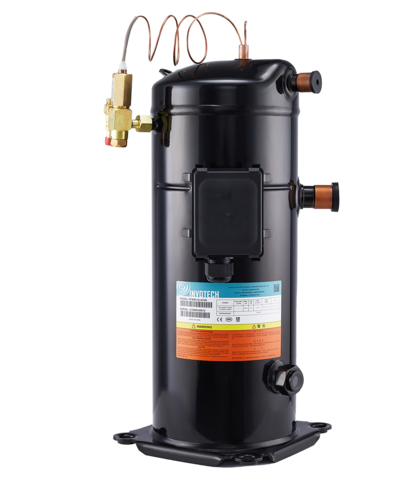 Compressore scroll Invotech YF65E1S-Q100, LBP, R404A, 380-420V/50Hz/50-60Hz