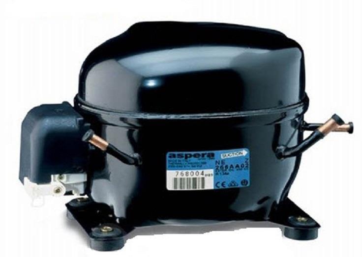 Compresseur Aspera Embraco NEK6187Z, HBP - R134a, 115V / 60Hz, 268AG71M9AJ