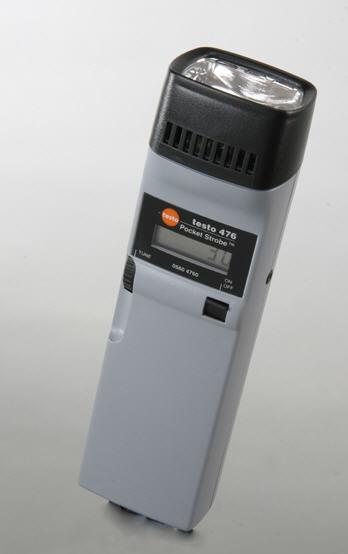 testo 476 Hand-held stroboscope for speed measurement