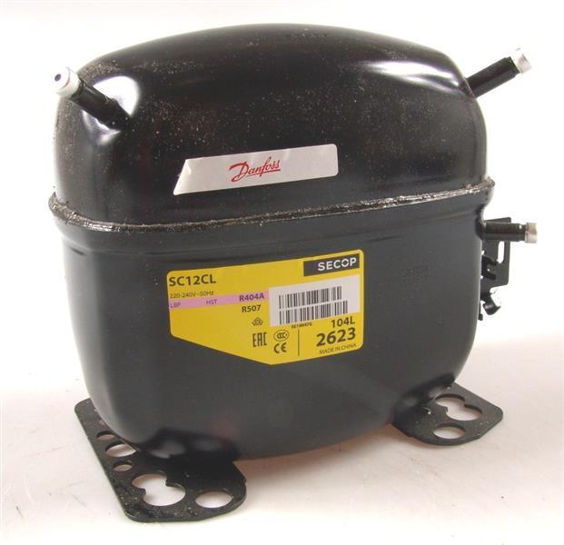 Compresseur SECOP / Danfoss (Danfoss) SC12CL / SC12CLX, LBP - R404A, R507, 220-240 V, 50Hz 104L2623