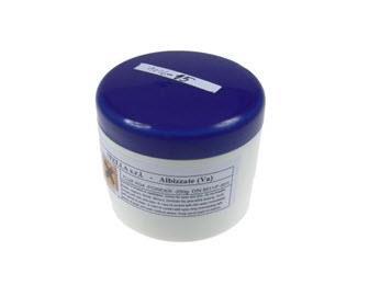 Aluminiumfolie?, Container, Cosmetikcreme?, Kleinbehälter, Blau-weiß