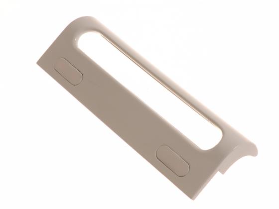 Tirador puerta congelador, distancia 85-160 mm, universal, blanco