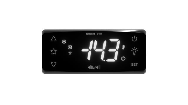 Controlador de refrigeración Eliwell Invensys ID978 Bluetooth IDN978P4D507000, 230V, 10A