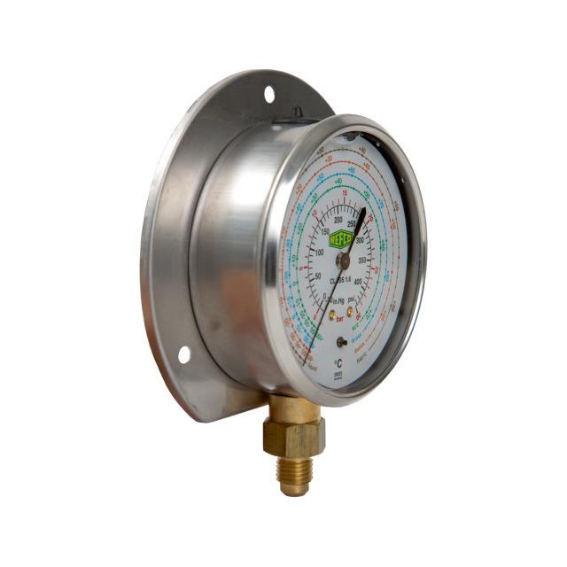 Refco MR-406-DS-MULTI 7138754 Manómetro de tubo de Bourdon 80mm